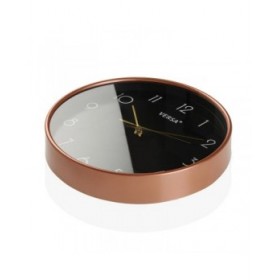 Orologio da Parete Versa Nero Plastica 4 x 30 x 30 cm
