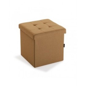 Cassapanca Smontabile Versa Senape Legno MDF 38 x 37,5 x 38 cm