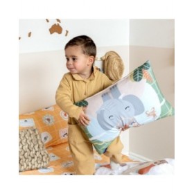 Set di copripiumino HappyFriday Mr Fox World trip Multicolore Singolo 2 Pezzi