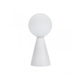 Lampada da tavolo Versa Bianco Ceramica Cristallo 40 W 10 x 22,5 cm Prisma