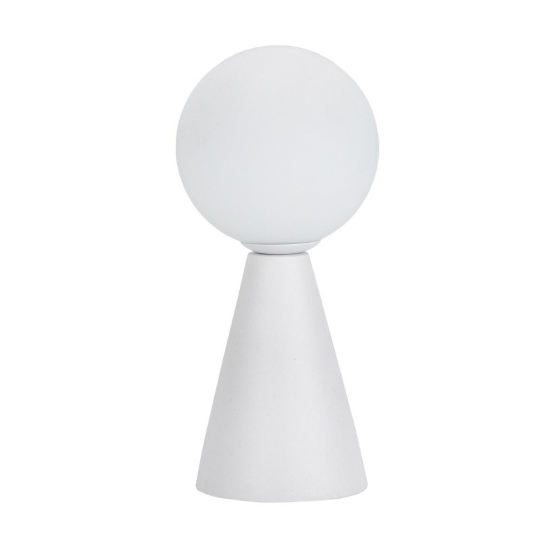 Lampada da tavolo Versa Bianco Ceramica Cristallo 40 W 10 x 22,5 cm Prisma