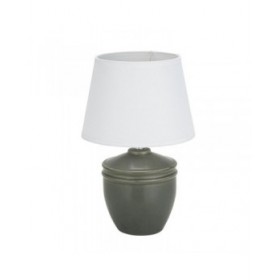 Lampada da tavolo Versa Aurelia Cotone Ceramica 40 W 20 x 31,5 cm