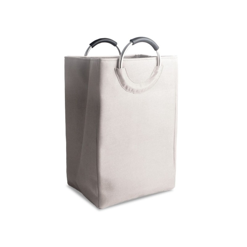 Cesto per i Panni Sporchi Versa Grigio Minimalista 30 x 55 x 36 cm