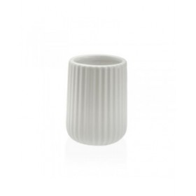 Portaspazzolini da Denti Versa Bianco Ceramica