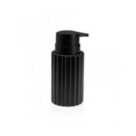 Dispenser di Sapone Versa Nero Ceramica Bambù