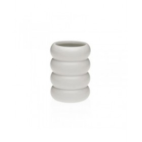 Portaspazzolini da Denti Versa Bianco Ceramica