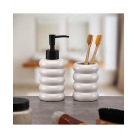Portaspazzolini da Denti Versa Bianco Ceramica