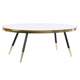 Tavolino da Caffè DKD Home Decor Specchio Acciaio (110 x 50 x 41,5 cm)