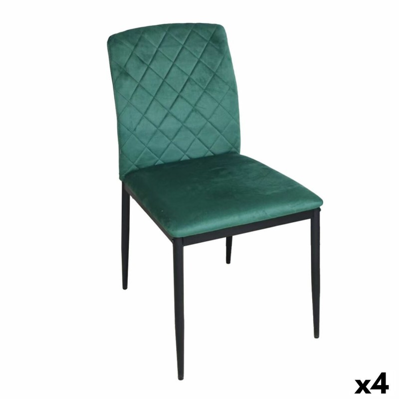 Sedia Versa ZEGERS  Verde 58 x 83 x 44 cm (4 Unità)