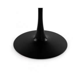 Tavolo aggiuntivo Versa Nero 120 x 73 x 120 cm