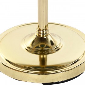 Tavolo aggiuntivo DKD Home Decor Specchio Dorato Ottone (42,5 x 42,5 x 49 cm)