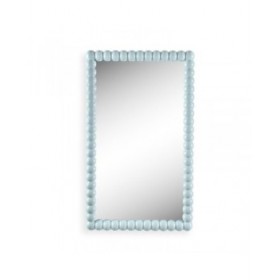 Specchio da parete Versa Azzurro 3,8 x 76 x 45,5 cm