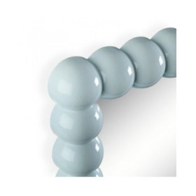 Specchio da parete Versa Azzurro 3,8 x 76 x 45,5 cm