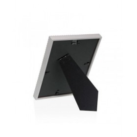 Cornice Portafoto Versa Bianco Legno MDF 2 x 21,3 x 16,3 cm