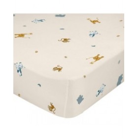 Lenzuolo con angoli HappyFriday Animals Multicolore 105 x 200 x 32 cm