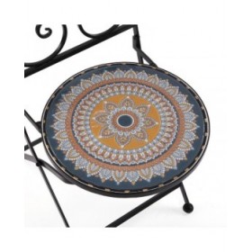 Tavolo con 2 sedie Versa Creta 60 x 71 x 60 cm