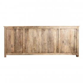 Credenza DKD Home Decor Bianco Naturale Marrone Chiaro Legno di mango 210 x 40 x 82 cm