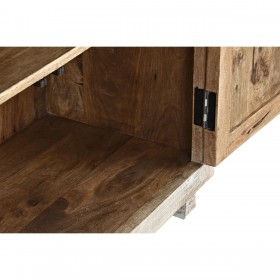 Credenza DKD Home Decor Naturale Bianco Legno di mango (193 x 40,6 x 91,4 cm)