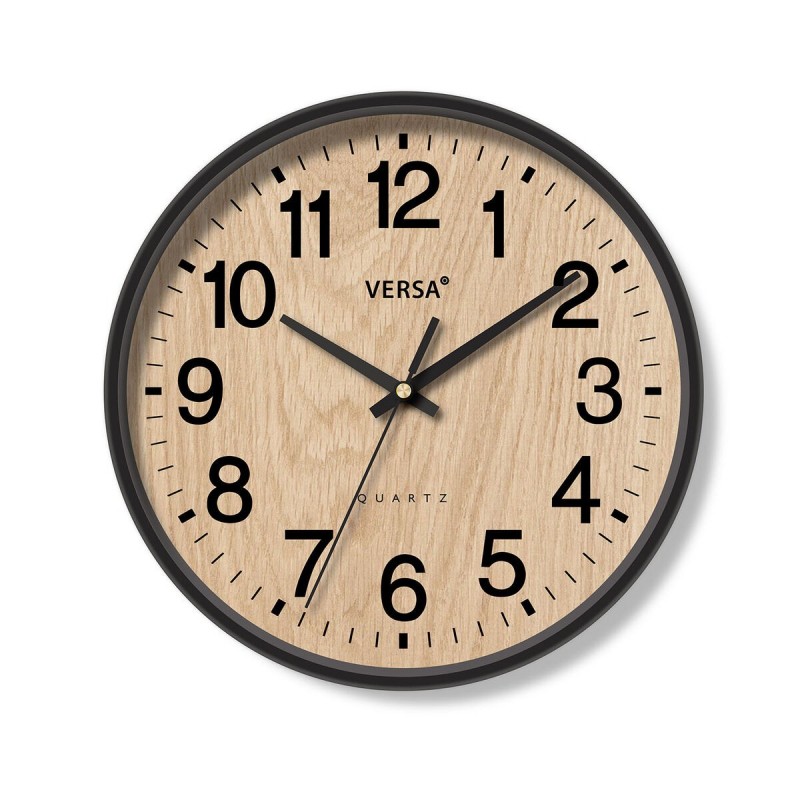 Orologio da Parete Versa Plastica 4,3 x 30 x 30 cm