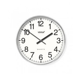 Orologio da Parete Versa Bianco Plastica 4 x 30 x 30 cm