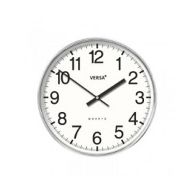 Orologio da Parete Versa Bianco Plastica 4 x 30 x 30 cm