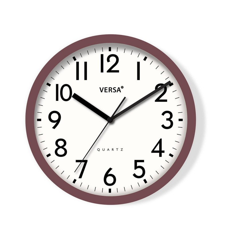 Orologio da Parete Versa Plastica 4,8 x 31 x 31 cm