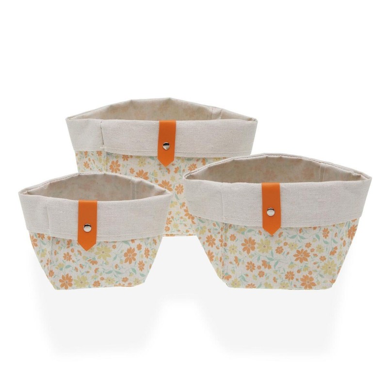 Set di Cestini Versa Clivia 14 x 14 x 14 cm