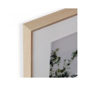 Cornice Portafoto Versa Bianco Legno 31,5 x 31,5 cm