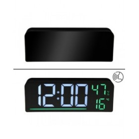 Orologio-Sveglia Versa Bianco Nero Verde