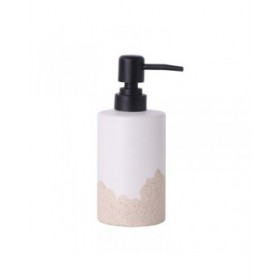 Dispenser di Sapone Versa Beige Ceramica Plastica