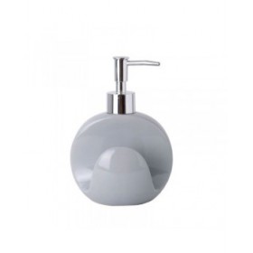 Dispenser di Sapone Versa Grigio Ceramica Plastica