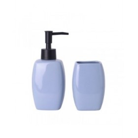 Set da Bagno Versa Azzurro Ceramica