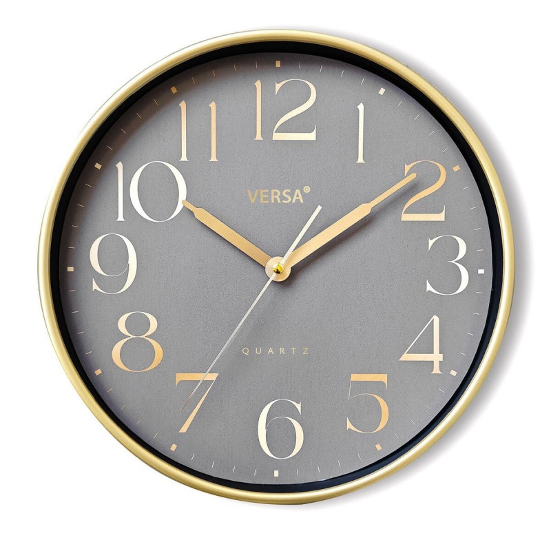 Orologio da Parete Versa Plastica 3,5 x 28,5 x 29,5 cm