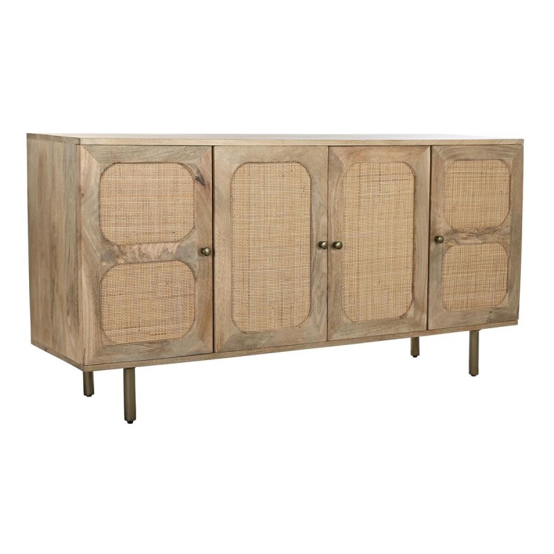 Credenza DKD Home Decor Legno Legno di mango Marrone Naturale 150 x 40 x 76 cm