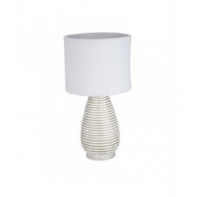 Lampada da tavolo Versa Duna Lino Ceramica 40 W 22 x 43,5 cm
