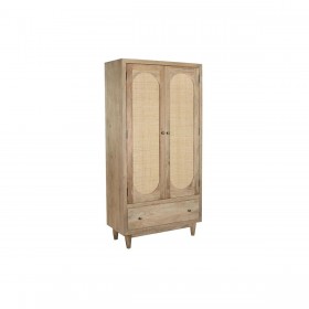 Armadio DKD Home Decor Marrone Naturale Legno di mango 90 x 40 x 180 cm