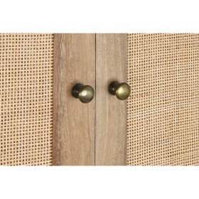Armadio DKD Home Decor Marrone Naturale Legno di mango 90 x 40 x 180 cm