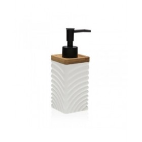 Dispenser di Sapone Versa Bianco Bambù