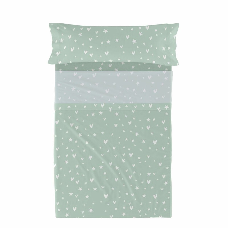 Set di Lenzuola HappyFriday HF Mini Fairy Dust Multicolore Singolo 2 Pezzi