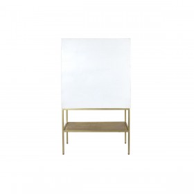 Credenza DKD Home Decor Dorato Metallo Bianco Legno di mango (91 x 44 x 152 cm)
