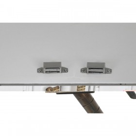 Credenza DKD Home Decor Grigio Dorato Metallo Bianco Legno di mango (152 x 43 x 84 cm)