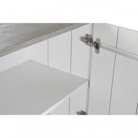 Credenza DKD Home Decor Grigio Dorato Metallo Bianco Legno di mango (152 x 43 x 84 cm)