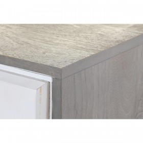 Credenza DKD Home Decor Grigio Dorato Metallo Bianco Legno di mango (152 x 43 x 84 cm)