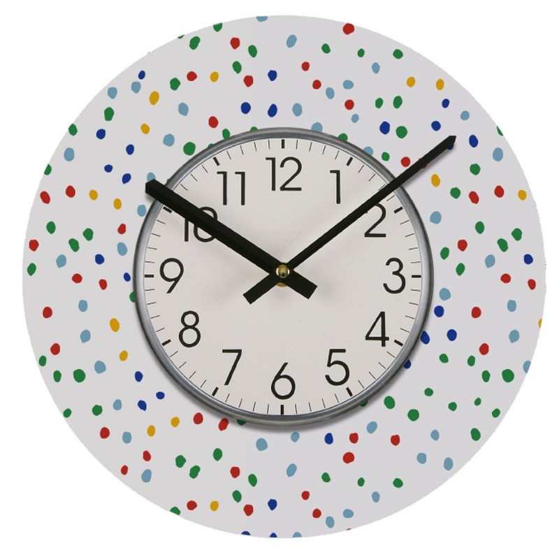 Orologio da Parete Versa Legno 4 x 30 x 30 cm
