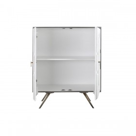 Credenza DKD Home Decor Grigio Dorato Bianco Ottone Legno di mango (93 x 41 x 114 cm)