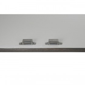 Credenza DKD Home Decor Grigio Dorato Bianco Ottone Legno di mango (93 x 41 x 114 cm)