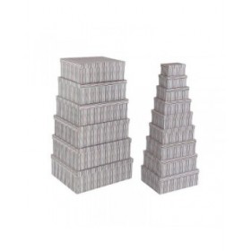 Set di Scatole Decorative Versa Cartone (15 Pezzi)