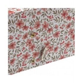 Scatola-Portagioie Versa Legno Legno MDF 12 x 10 x 18 cm Fiori