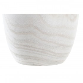 Vaso DKD Home Decor Marrone Naturale Quadrato Boho 15 x 15 x 20 cm