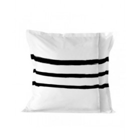Federa HappyFriday Blanc Stripes Multicolore 80 x 80 cm
